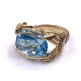 Stunning hand made ring made from intricately wrap