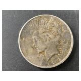 1922 Peace silver dollar