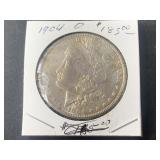 1904 O Morgan low to mid mint state with beautiful