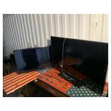 Lot of two digital tvs one is a Westinghouse, and