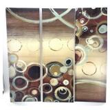 36" x 12" Triptych canvas print