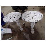 Cast Patio tables