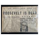 April 12, 1945 The Indianapolis News