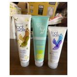 (3) Avon Foot Works Lotions