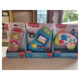 (3) Fisher-Price Game Controllers & Remote