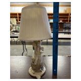 Vtg Porcelain Victorian Man Lamp