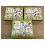 (3) Santaï¿½s Holiday Cookies Decorating Kits