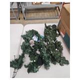 (2) 6ft. Deluxe Branch Glarland w/ 35 Clear Lights