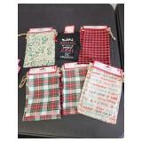 Christmas Fabric Bags