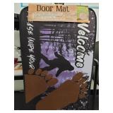 Bigfoot Door Mat -New