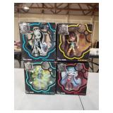 (4) Monster High Vinyl Figures