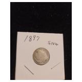 1897 Silver Barber Dime