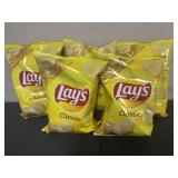 (5) Lays Classic Chip Bags