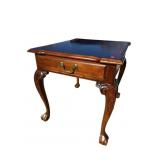 CHERRY CHIPPENDALE SIDE TABLE