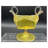 VENETIAN DOUBLE SWAN COMPOTE