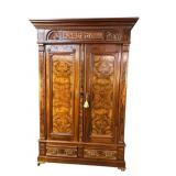 WALNUT VICTORIAN WARDROBE