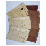 LOT OF 1940S, 50S AND 60S FLORIDA REPORT CARDS