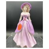 COALPORT ENGLAND PORCELAIN DEBUTANT VIOLET