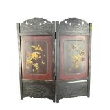 ANTIQUE ORIENTAL FIRE SCREEN