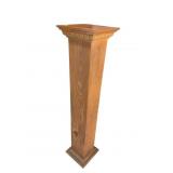 PINE PEDESTAL GOOD CONDITION