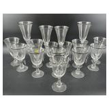 16 PCS ELEGANT RIM STEMWARE