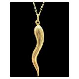 14K GOLD NECKLACE WITH PENDANT