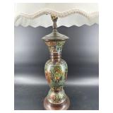 ANTIQUE CLOISONNE LAMP