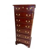 HARDEN SOLID CHERRY 7 DRAWER LINGERIE CHEST