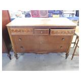 5 DRAWER BUFFET  50.5 X 22 X 35 DOVE TAIL