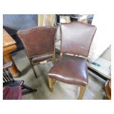 2 LEATHER CHAIRS