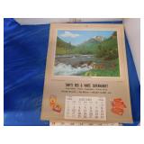 5 CALENDARS - 1964 L M MAINPRIZE;  1978 MT ALBERT