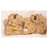 Lot 2x Desert Camo Shirts Med Reg Made Expressly