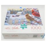 Jigsaw Puzzle ï¿½White Crimson Morningï¿½, 1000