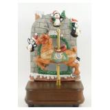 * Vintage Musical Carousel Horse w/ Up & Down