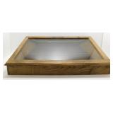 ** Wood & Glass Display Case