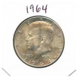 1964 Kennedy Silver Half Dollar