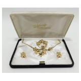 Vintage Karen Lynne Jewelry Set - Cultured Pearl