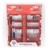 Milwaukee 45-pc Impact Driver Bit Set - NIP