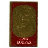 1965 Topps Embossed Sandy Koufax Baseball Card #8