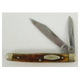 Vintage Sabre Japan Bone Handle Pocket Knife