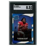 2017 Donruss Kareem Hunt Rated Rookie Card #332 -