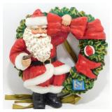 * Vintage Santa Christmas Wreath Dï¿½cor by Midwest