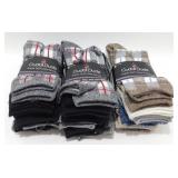 New 18 Pairs of Cuddl Duds Crew Socks