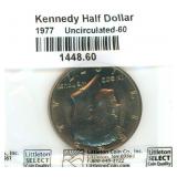 Kennedy Half Dollar 1977 - UNC 60