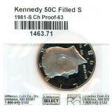 Kennedy Half Dollar 1981-S - Choice Proof