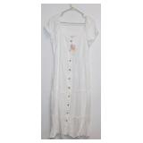 Kirundo White Dress - Size L