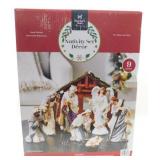 ** New 9-pc. Members Mark Nativity Set