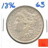 1896 Morgan Silver Dollar