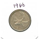 1960 Canadian Silver Quarter