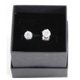 14k 1.43 ct. Diamond Studs with Appraisal